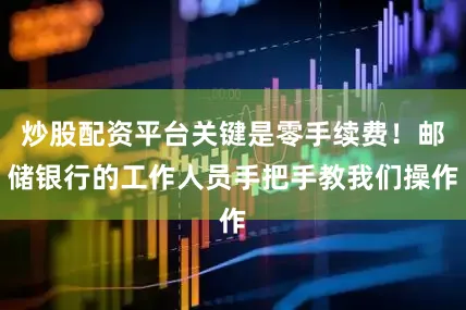 炒股配资平台关键是零手续费！邮储银行的工作人员手把手教我们操作